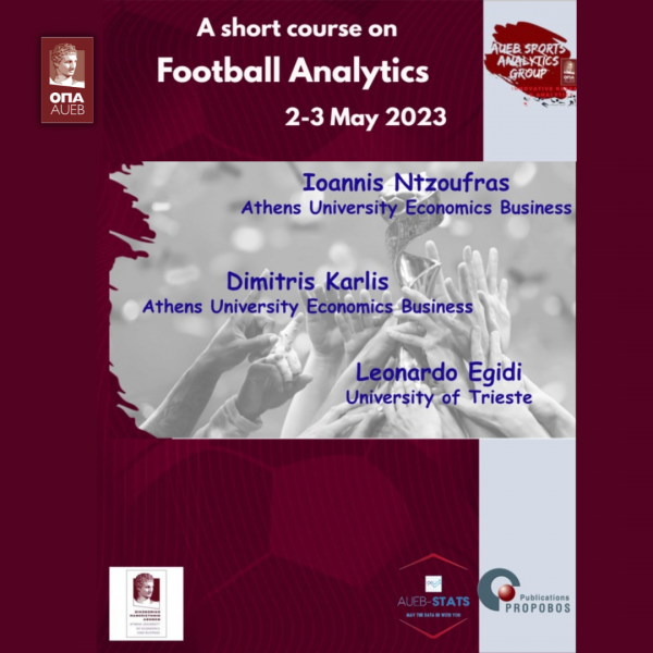 SAW2023 Short course on Football Analytics 23 May 2023